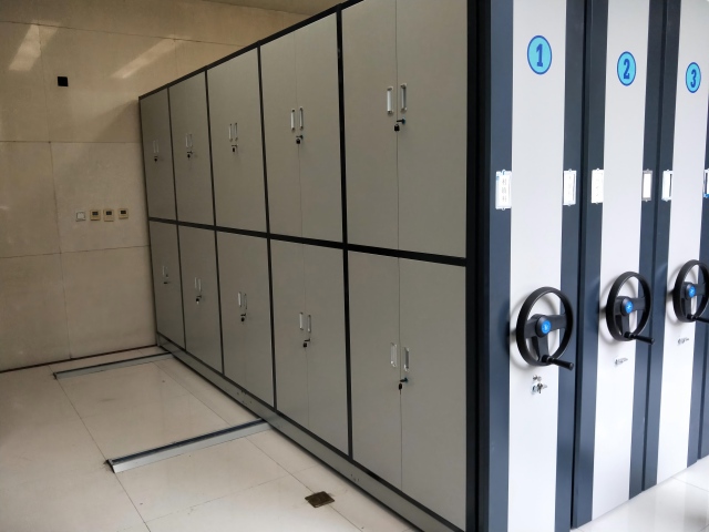 套色手動(dòng)密集架